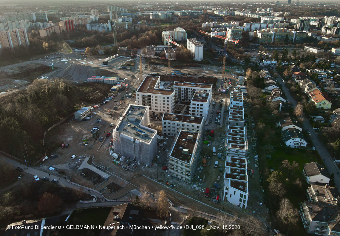 18.11.2020 - Alexisquartier in Neuperlach 18.11.2020 - Alexisquartier in Neuperlach